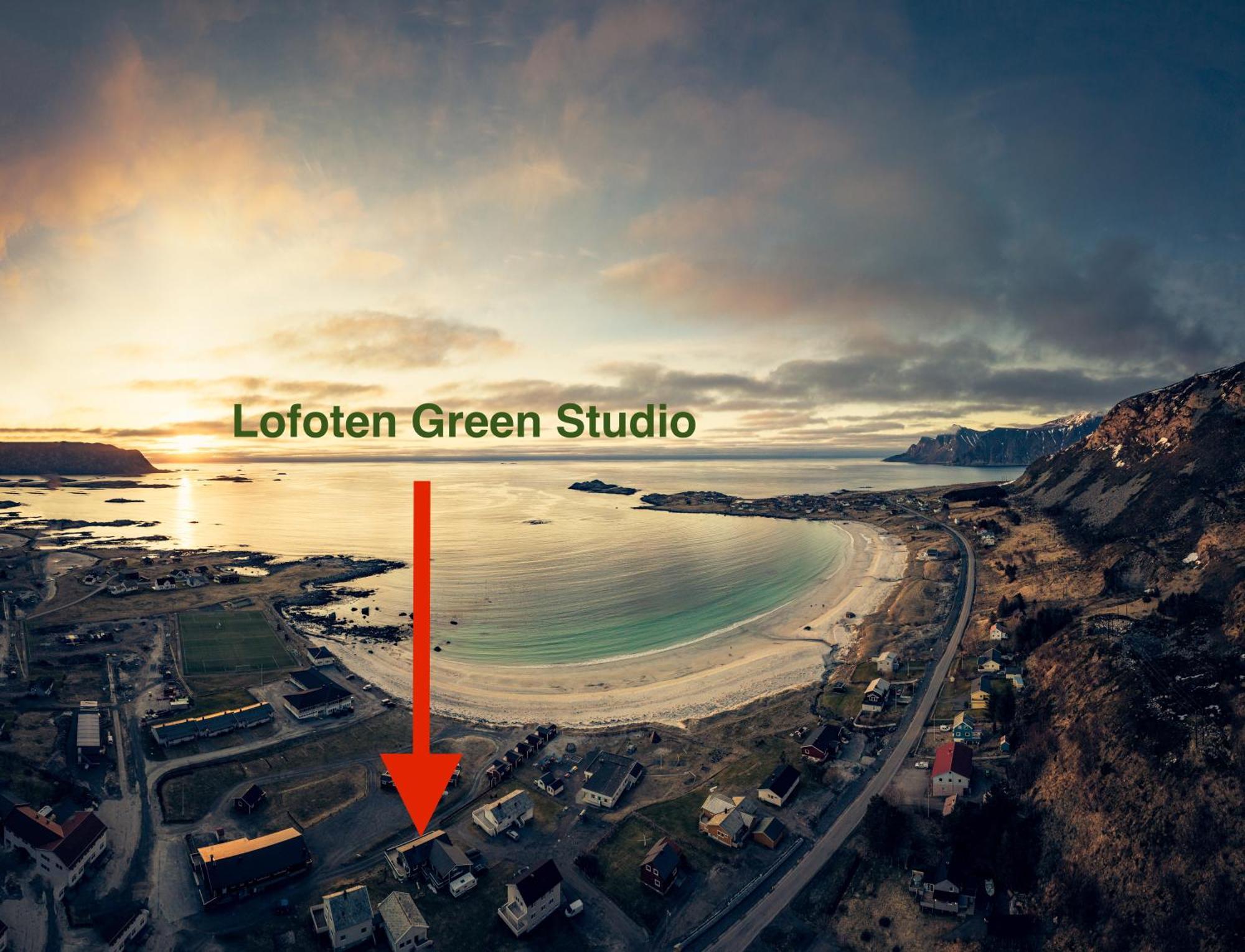 Lofoten Green Studio Ramberg Exterior foto